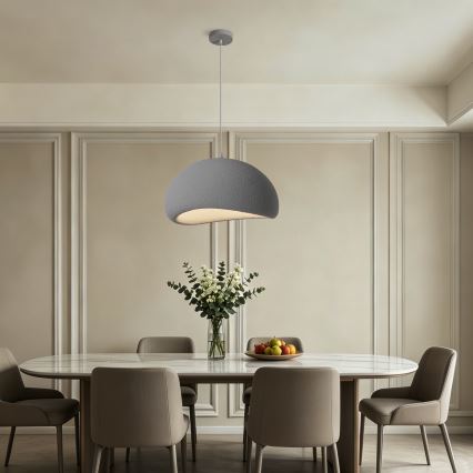 BRILAGI - Kabelpendel WABI SABI 1xE27/60W/230V Ø 50 cm grå