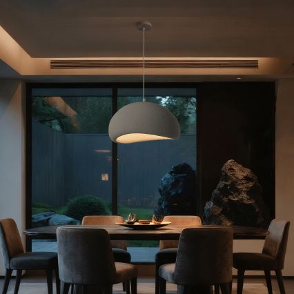BRILAGI - Kabelpendel WABI SABI 1xE27/60W/230V Ø 50 cm grå