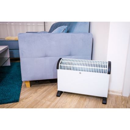 Brilagi - Konvektionsradiator 750/1250/2000W termostat