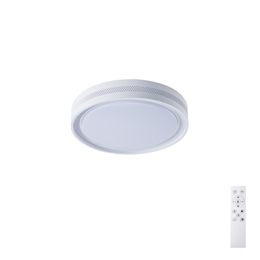 Brilagi - Dæmpbar LED-loftlampe KREON LED/54W/230V 3000–6000K hvid Ø 38 cm + fjernbetjening