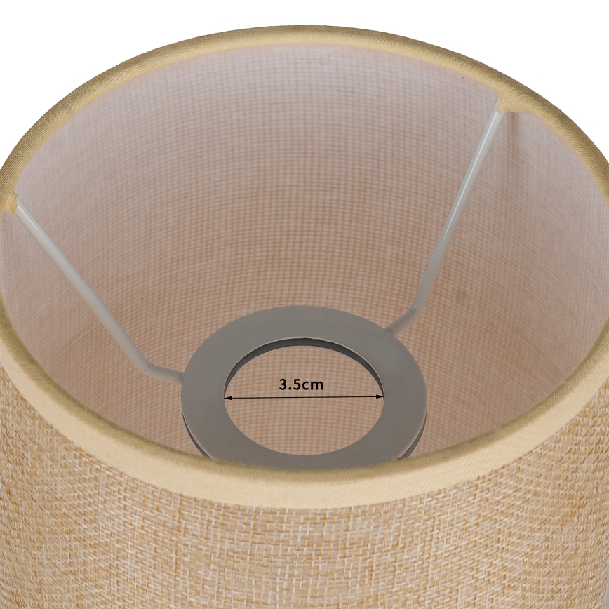Brilagi - Lampeskærm til bordlampen TABLON E27 Ø 14 cm beige