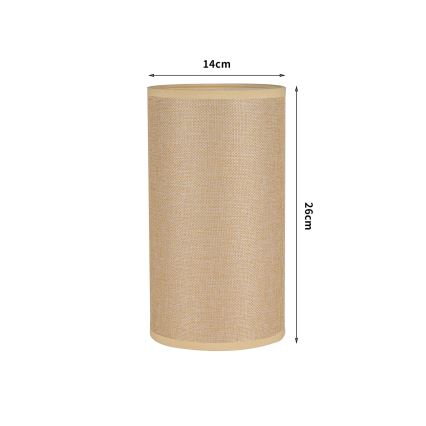 Brilagi - Lampeskærm til bordlampen TABLON E27 Ø 14 cm beige