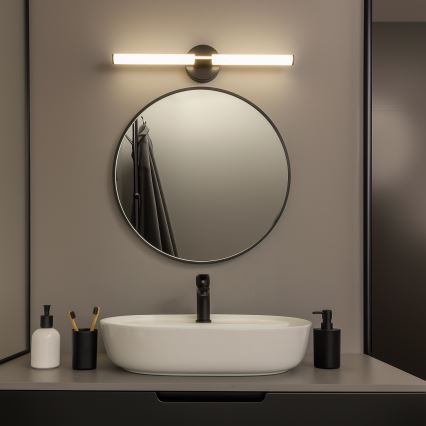 Brilagi - LARA LED-spejlbelysning til badeværelset LED/10W/230V 60 cm IP44 sort