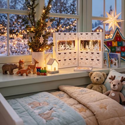 BRILAGI - LED Adventskalender LED/2xAA
