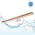 Brilagi - LED badeværelses-spejlbelysning WOODY MIRROR 3i1 LED/15W/230V 80 cm IP44 hvid/eg/kirsebær