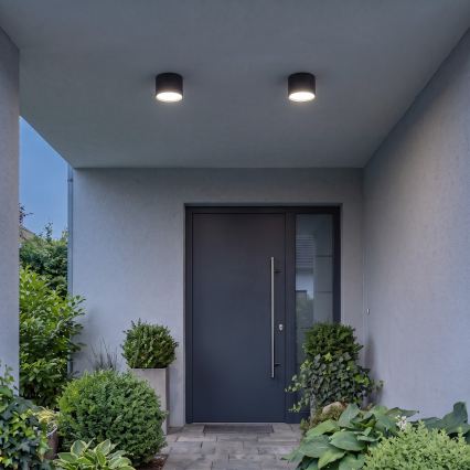 BRILAGI - LED badeværelses-spot SMOOTH 1xGX53/15W/230V 60x82 mm sort IP54