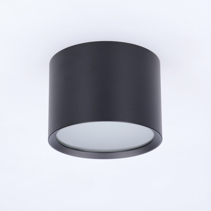 BRILAGI - LED badeværelses-spot SMOOTH 1xGX53/15W/230V 60x82 mm sort IP54