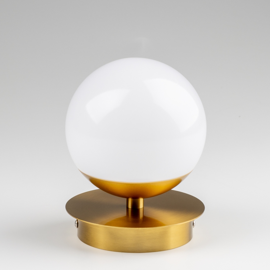 Brilagi - BALL LED badeværelses væglampe 6W/230V 3000/4000/6500K IP44 guld