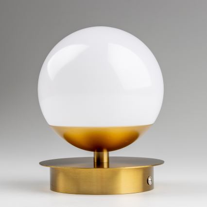 Brilagi - BALL LED badeværelses væglampe 6W/230V 3000/4000/6500K IP44 guld