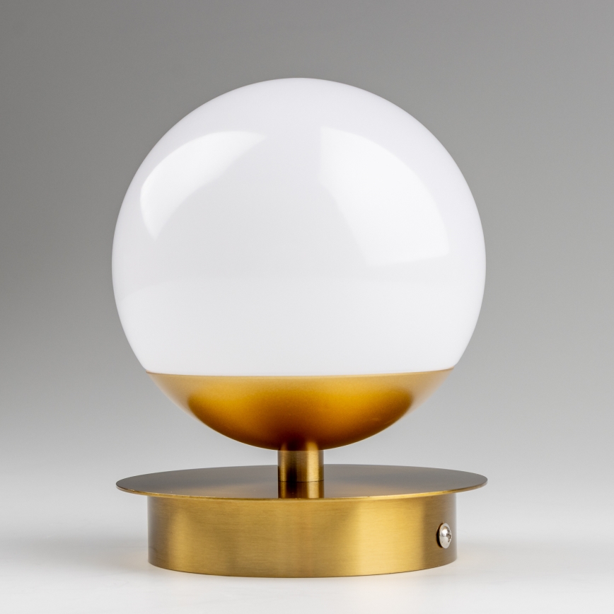 Brilagi - BALL LED badeværelses væglampe 6W/230V 3000/4000/6500K IP44 guld