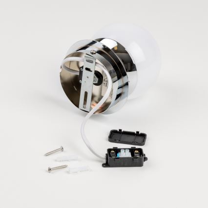 Brilagi - LED væglampe til badeværelse BALL LED/6W/230V 3000/4000/6500K IP44 blank krom