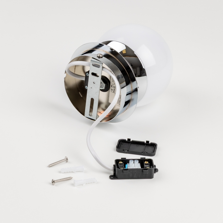 Brilagi - LED væglampe til badeværelse BALL LED/6W/230V 3000/4000/6500K IP44 blank krom