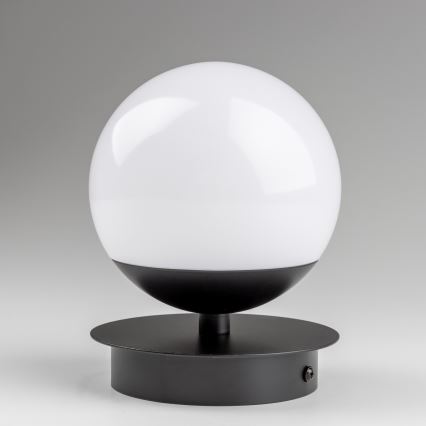 Brilagi - LED badeværelses væglampe BALL LED/6W/230V 3000/4000/6500K IP44 sort