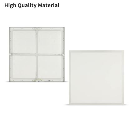 Brilagi - LED loftlampe til badeværelse FRAME LED/50W/230V 3000/4000/6000K 60x60 cm IP44 sølv