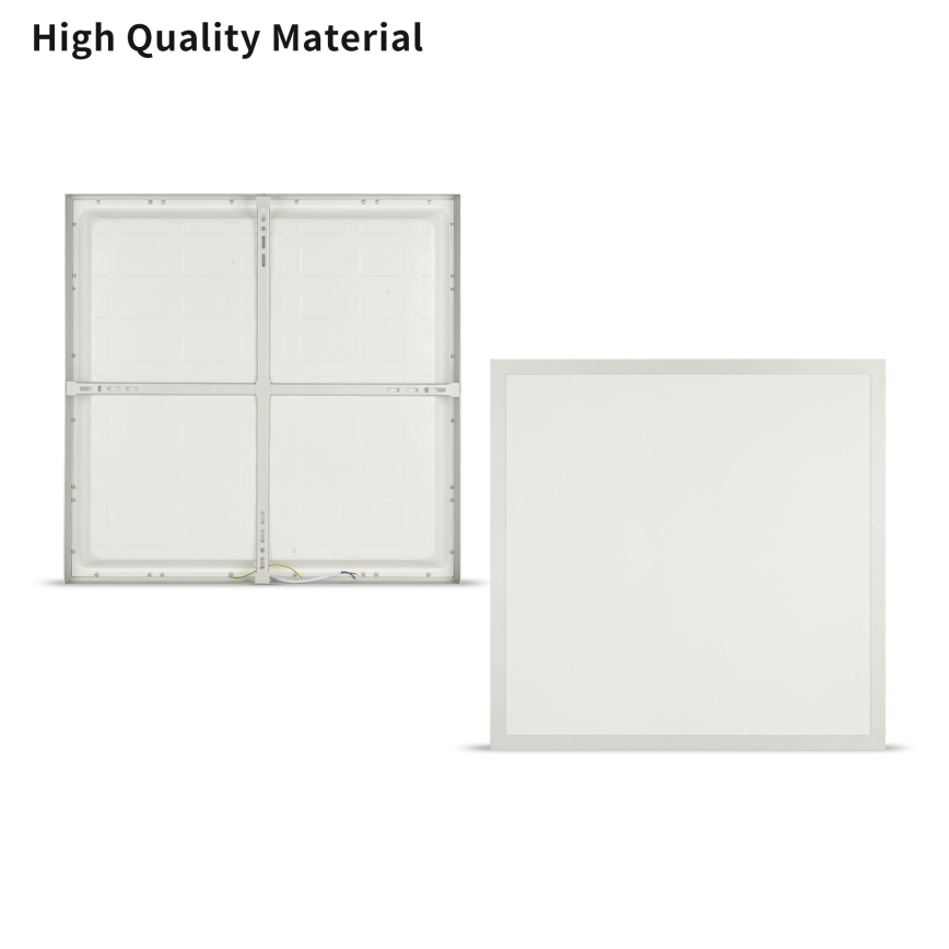 Brilagi - LED loftlampe til badeværelse FRAME LED/50W/230V 3000/4000/6000K 60x60 cm IP44 sølv