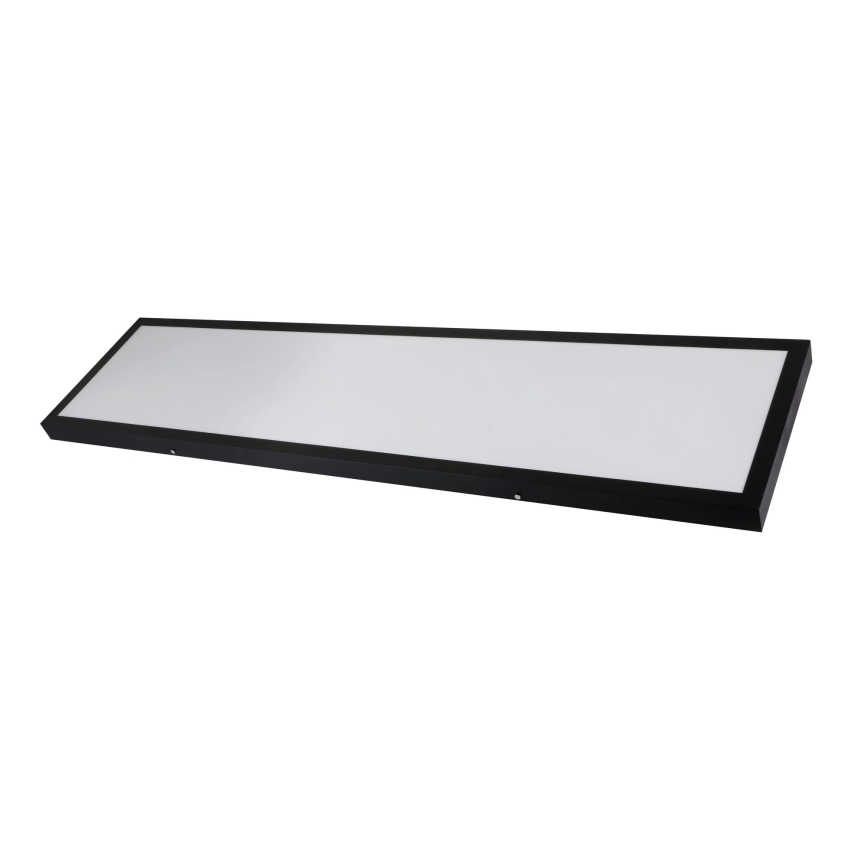 Brilagi - LED loftlampe til badeværelse FRAME LED/50W/230V 120x30 cm 3000/4000/6000K IP44 sort