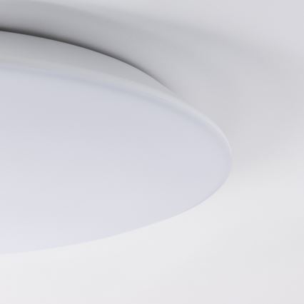 Brilagi - LED loftlampe til badeværelse med sensor VESTAS LED/18W/230V Ø 28 cm 4000K IP54