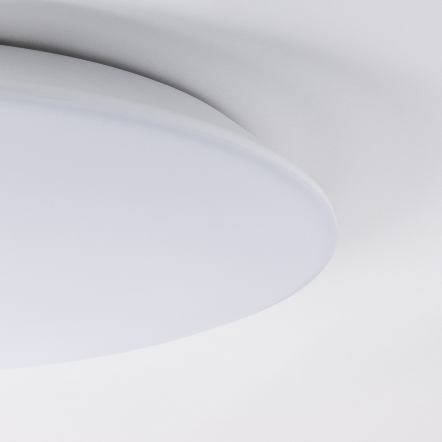 Brilagi - LED loftlampe til badeværelse med sensor VESTAS LED/18W/230V Ø 28 cm 4000K IP54