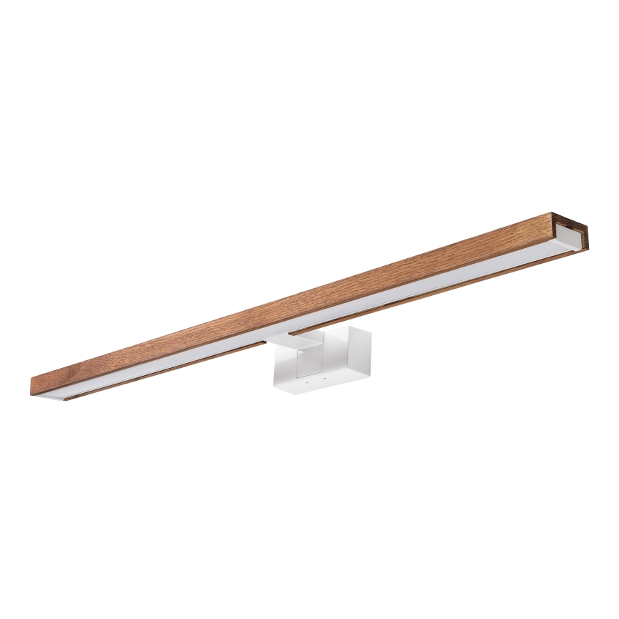 Brilagi - LED badeværelses-spejlbelysning 3-i-1 WOODY MIRROR LED/15W/230V 80 cm IP44 hvid/eg-kirsebær