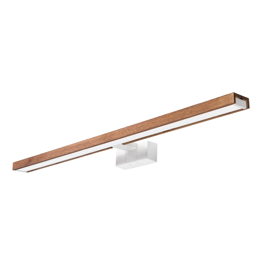 Brilagi - LED badeværelses-spejlbelysning 3-i-1 WOODY MIRROR LED/15W/230V 80 cm IP44 hvid/eg-kirsebær