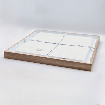 Brilagi - LED Loftlampe til badeværelset WOODY FRAME LED/40W/230V 60x60 cm IP44 eg