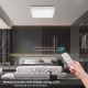 Brilagi - LED loftlampe til badeværelse dæmpbar FRAME SMART LED/24W/230V 3000-6000K IP44 hvid + fjernbetjening
