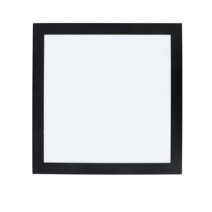 Brilagi - LED loftlampe til badeværelse dæmpbar FRAME SMART LED/24W/230V 30x30 cm 3000-6000K IP44 sort + fjernbetjening