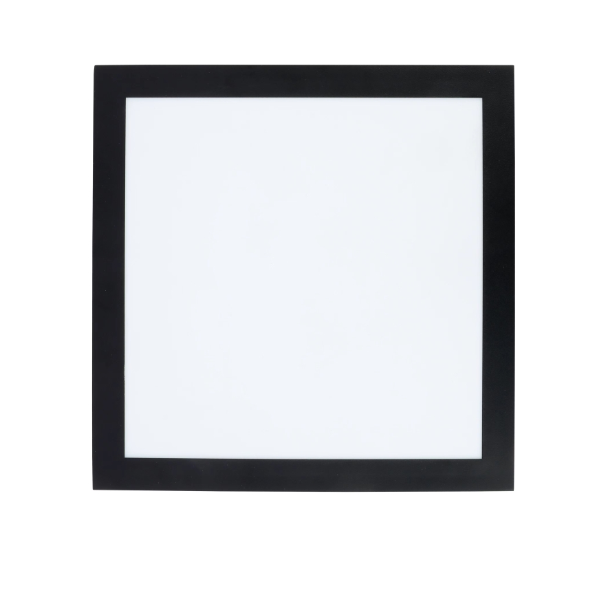 Brilagi - LED loftlampe til badeværelse dæmpbar FRAME SMART LED/24W/230V 30x30 cm 3000-6000K IP44 sort + fjernbetjening