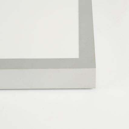 Brilagi - LED loftlampe til badeværelse dæmpbar FRAME SMART LED/50W/230V 120x30 cm 3000-6000K IP44 sølvfarvet + fjernbetjening