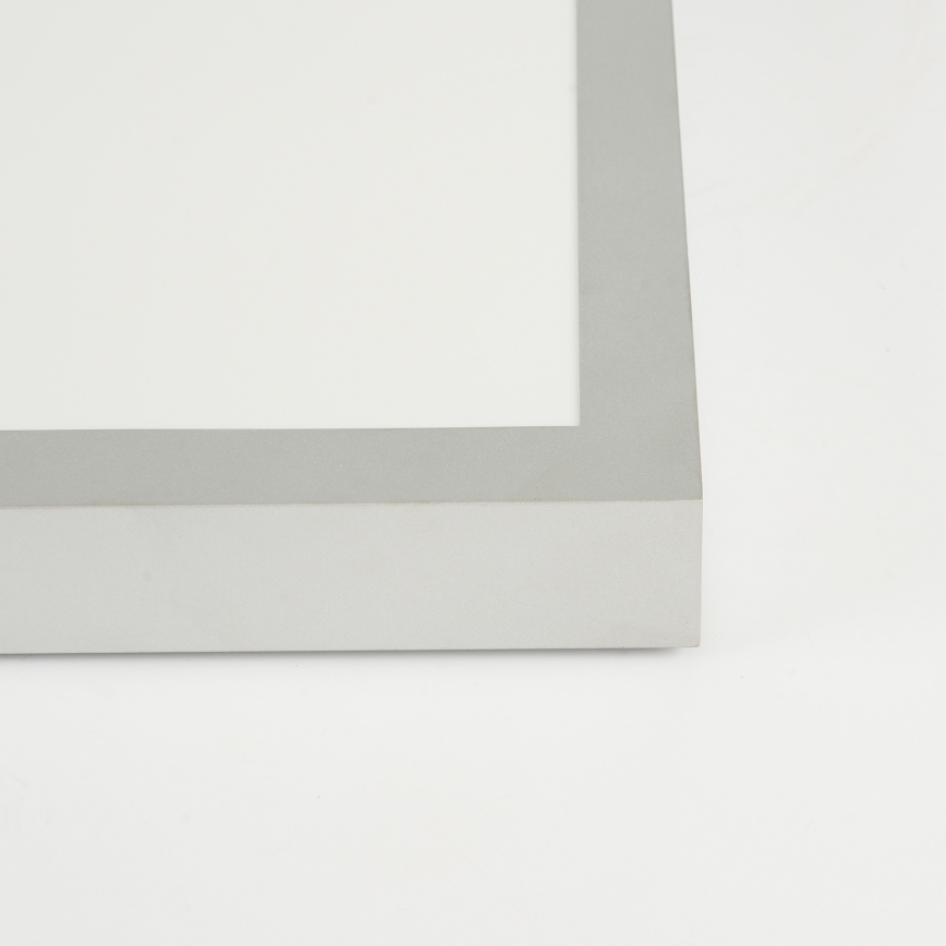Brilagi - LED loftlampe til badeværelse dæmpbar FRAME SMART LED/50W/230V 120x30 cm 3000-6000K IP44 sølvfarvet + fjernbetjening