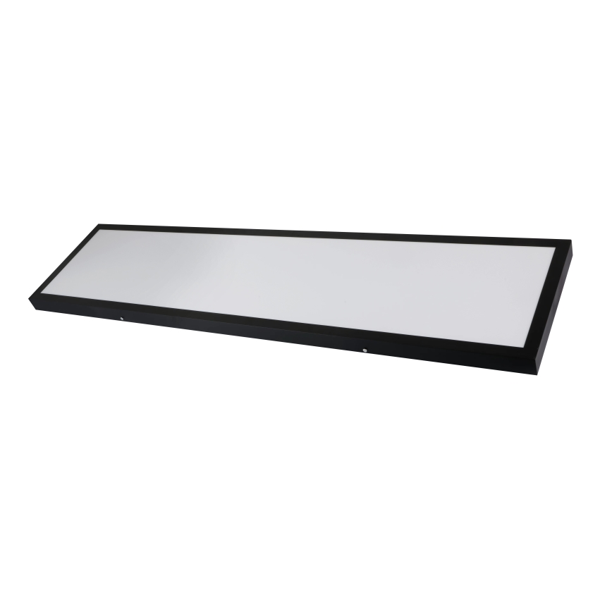 Brilagi - LED loftlampe til badeværelse dæmpbar FRAME SMART LED/50W/230V 30x120 cm 3000-6000K IP44 sort + fjernbetjening