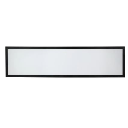 Brilagi - LED loftlampe til badeværelse dæmpbar FRAME SMART LED/50W/230V 30x120 cm 3000-6000K IP44 sort + fjernbetjening