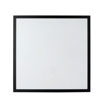 Brilagi - LED loftlampe til badeværelse dæmpbar FRAME SMART LED/50W/230V 60x60 cm 3000-6000K IP44 sort + fjernbetjening