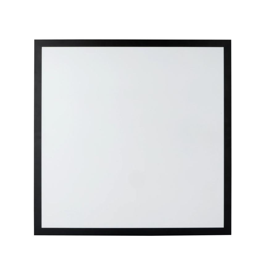 Brilagi - LED loftlampe til badeværelse dæmpbar FRAME SMART LED/50W/230V 60x60 cm 3000-6000K IP44 sort + fjernbetjening