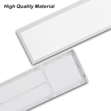 Brilagi - LED loftlampe til badeværelse FRAME LED/50W/230V 30x120 cm 3000/4000/6000K IP44 hvid