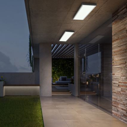 Brilagi - LED loftlampe til badeværelse FRAME LED/50W/230V 30x120 cm 3000/4000/6000K IP44 hvid