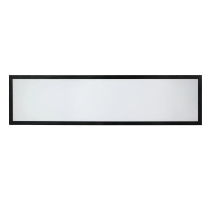 Brilagi - LED loftlampe til badeværelse FRAME LED/50W/230V 30x120 cm 3000/4000/6000K IP44 sort