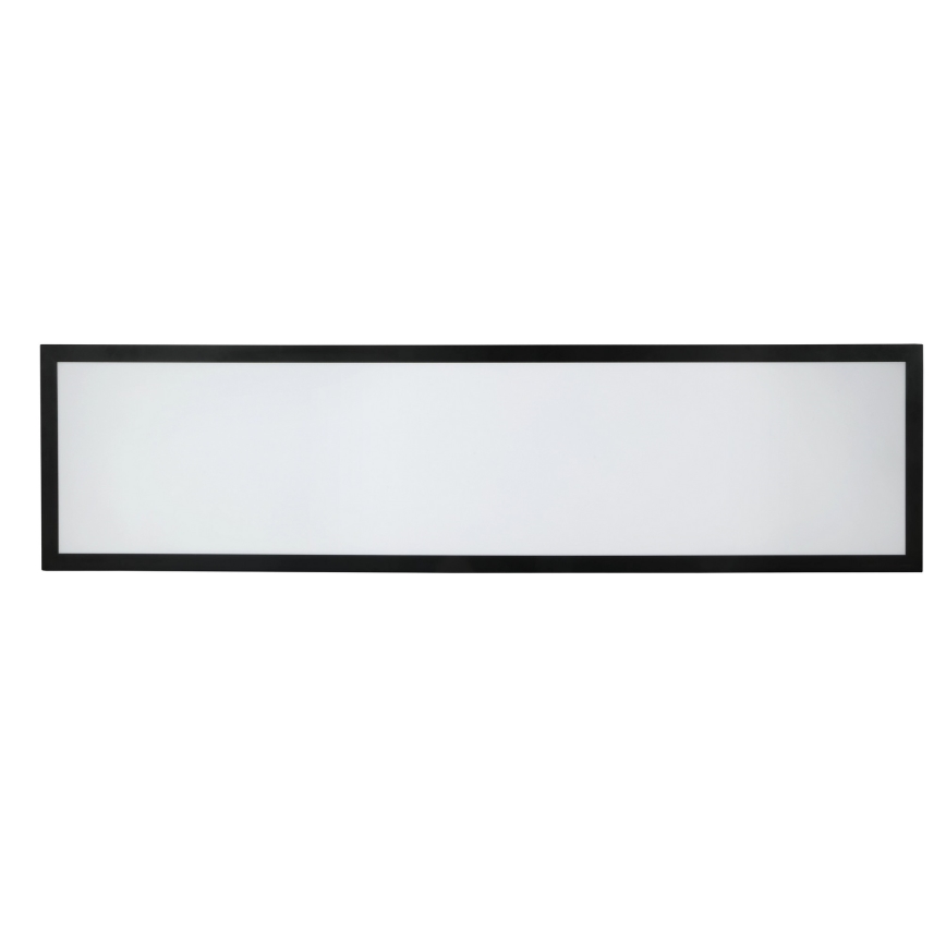 Brilagi - LED loftlampe til badeværelse FRAME LED/50W/230V 30x120 cm 3000/4000/6000K IP44 sort