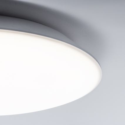 Brilagi - LED badeværelsesloftlampe med sensor VESTAS LED/12W/230V Ø 23 cm 4000K IP54