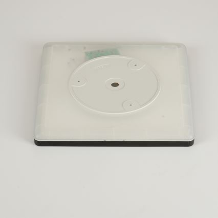 Brilagi - LED loftlampe til badeværelse ULTRA SLIM LED/18W/230V 30x30 cm sort IP54