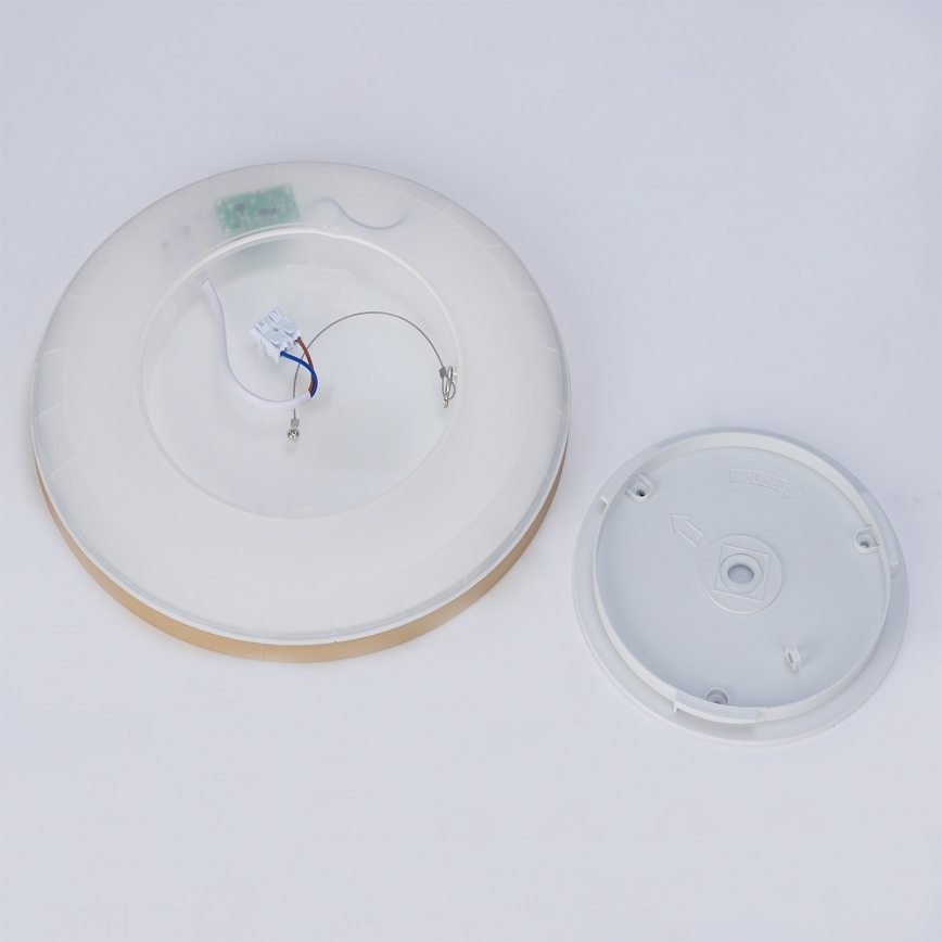 Brilagi - LED badeværelsesloftlampe ULTRA SLIM LED/18W/230V Ø 30 cm guld IP54