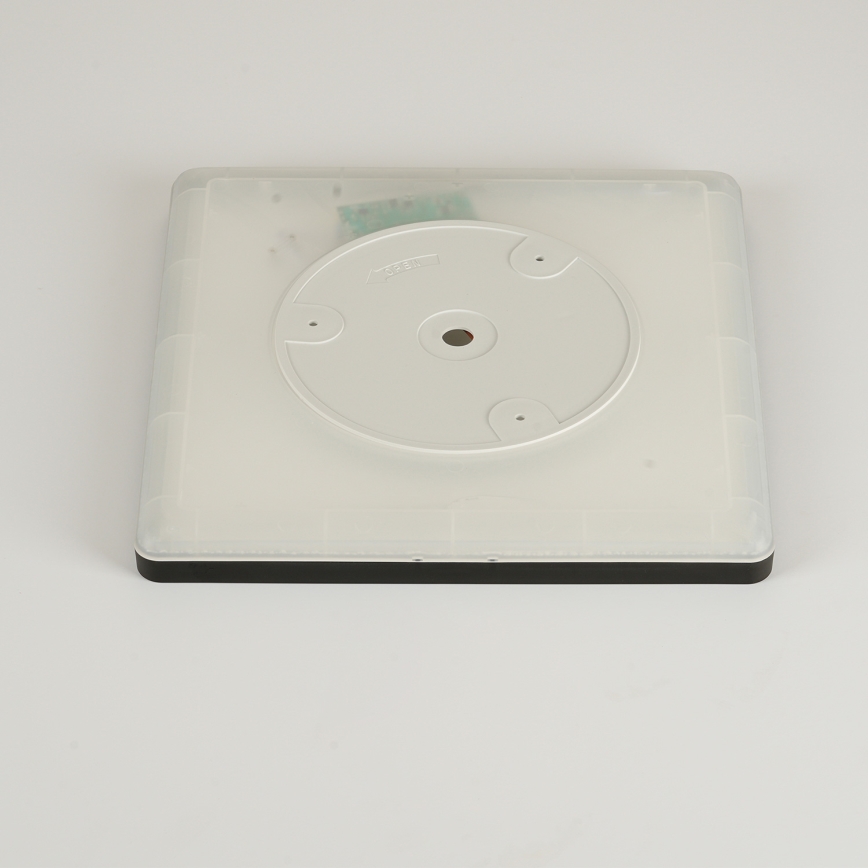 Brilagi - LED loftlampe til badeværelse ULTRA SLIM LED/24W/230V 42x42 cm sort IP54