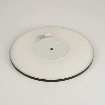 Brilagi - LED loftlampe til badeværelse ULTRA SLIM LED/24W/230V diameter 42 cm sort IP54