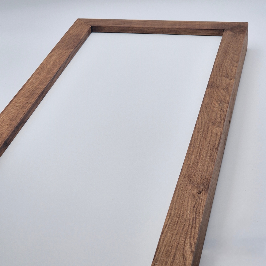 Brilagi - LED Badeværelsesloftlampe WOODY FRAME LED/40W/230V 120x30 cm IP44 kirsebær eg