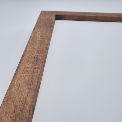 Brilagi - LED Badeværelsesloftlampe WOODY FRAME LED/40W/230V 120x30 cm IP44 kirsebær eg