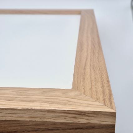 Brilagi - LED loftlampe til badeværelse WOODY FRAME LED/40W/230V 60x60 cm IP44 eg