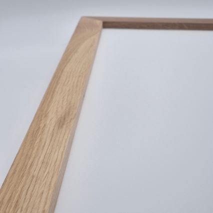 Brilagi - LED Badeværelsesloftlampe WOODY FRAME LED/50W/230V 120x30 cm IP44 eg