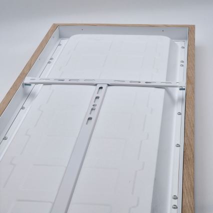 Brilagi - LED Badeværelsesloftlampe WOODY FRAME LED/50W/230V 120x30 cm IP44 eg