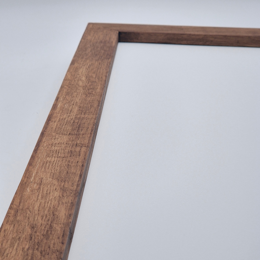Brilagi - LED Loftlampe til Badeværelse WOODY FRAME LED/50W/230V 120x30 cm IP44 kirsebær eg