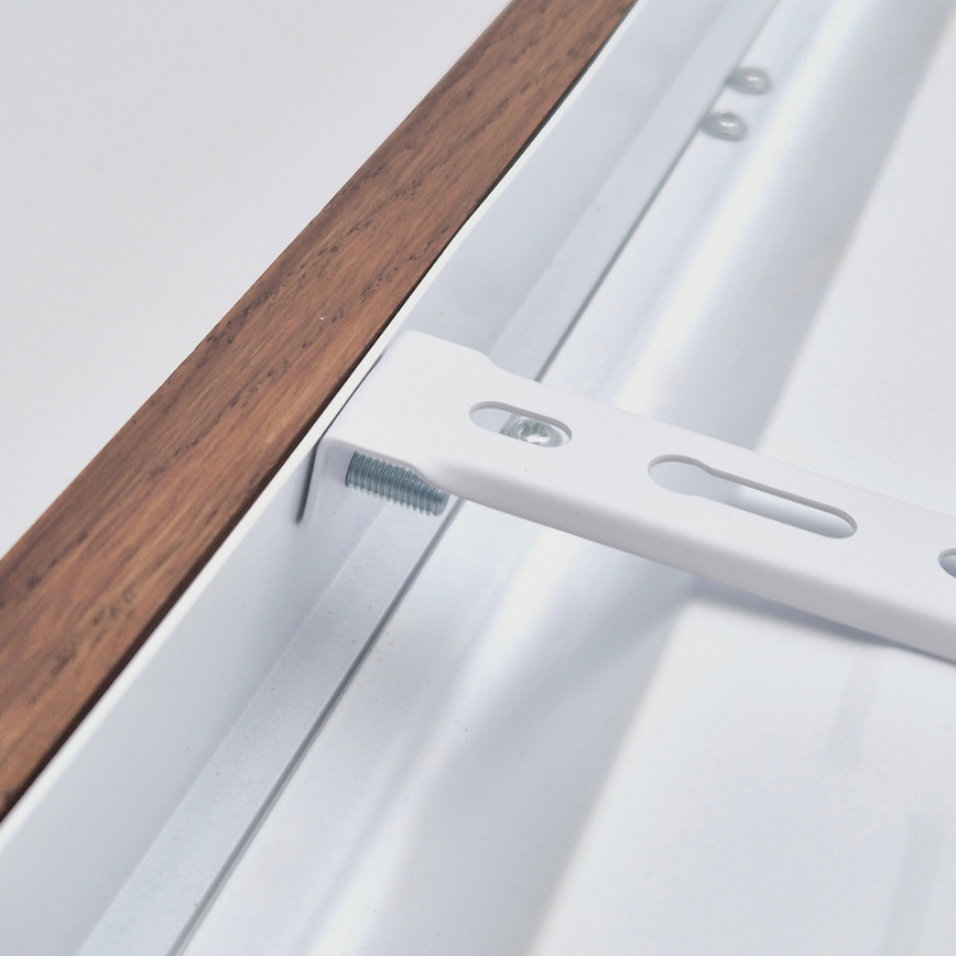 Brilagi - LED Loftlampe til Badeværelse WOODY FRAME LED/50W/230V 120x30 cm IP44 kirsebær eg